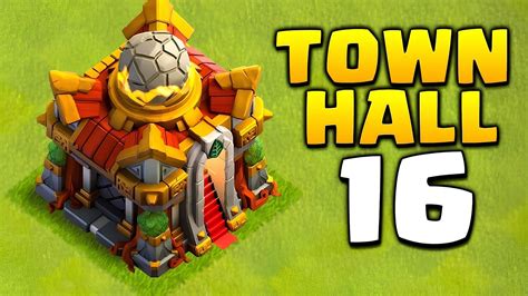 New In Town Hall 16! × Clash of Clans